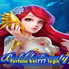 fortune bet777 login